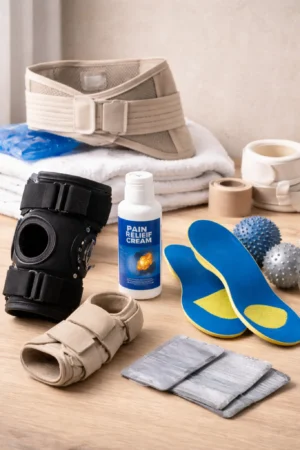 מוצרי חבישה וקיבועים אורתופדיים