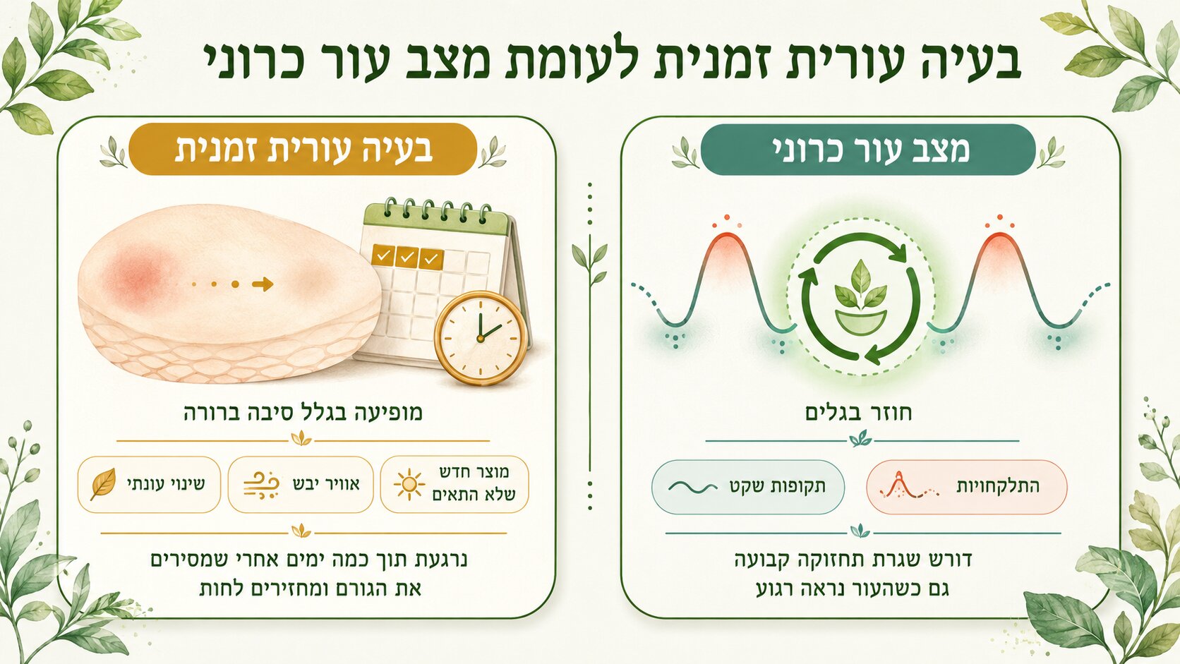 האם מחלות עור מדבקות - מתי לנקוט זהירות